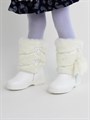 Детские белые, литая подошва ДЛ1-02БЕЛЫЕ(ЛИТАЯ)
