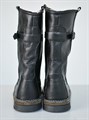 Монголки мужские черная кожа войлок, подошва протектор МУ17(МВ2-02) M23MONGOLKIMU17KOJA