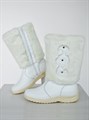 Унты женские на литой подошве. Белые. Молния(ЖЛ3-08) SR33A604.91.14WHITE