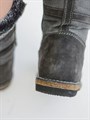 Сапоги женские 10-02, серые, войлочная подошва(ЖВ1-20) S11GREY